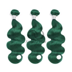 Quality Green Body Wave Remy Human Hair Bundles Sew In Weave Bundles Brazilian Bundle Deals wholesale