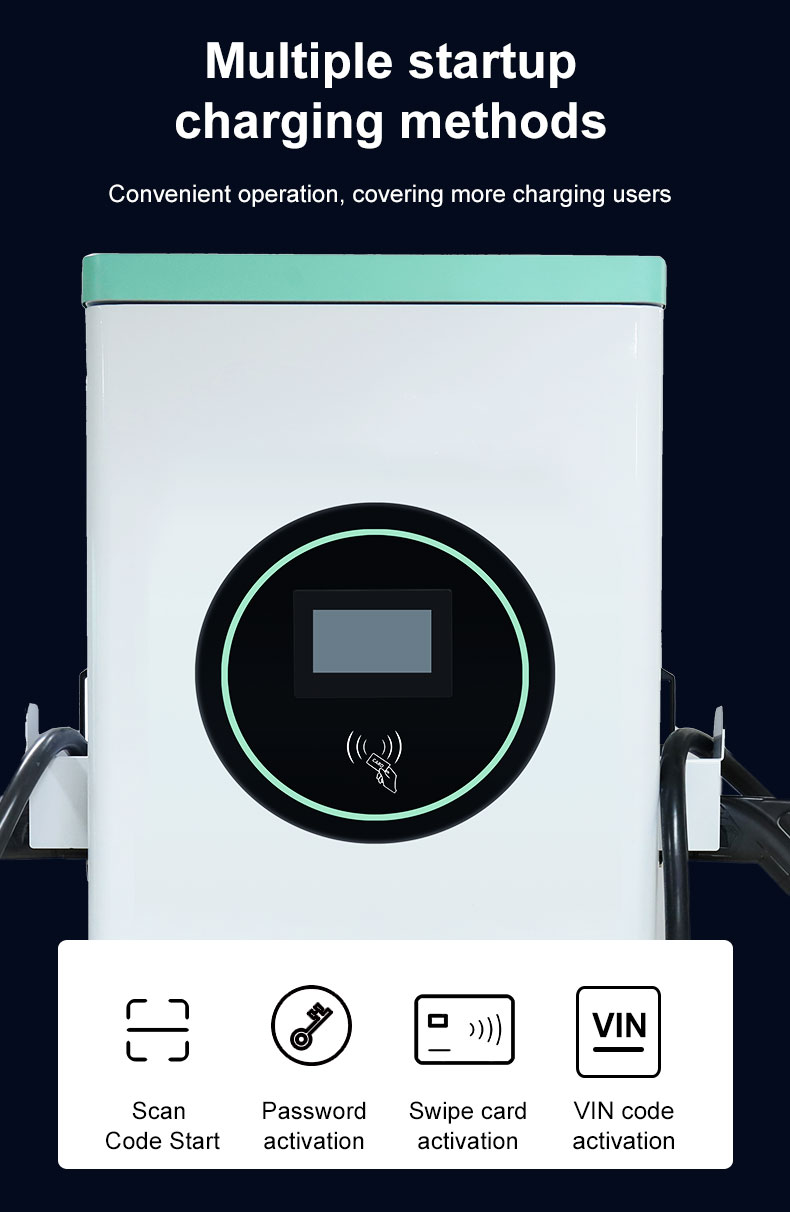 120kW DC Floor-Mounted Energy Electric Vehicle Charging Station with 4G OCPP WIFI and 200-750VDC Output Voltage Range
