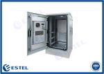 20U 220VAC Outdoor Telecom Enclosure 19 Inch Rack Cabinet Windproof