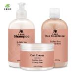 Natural Sulphate Free Argan Oil Shampoo Private Label Hair Care Set