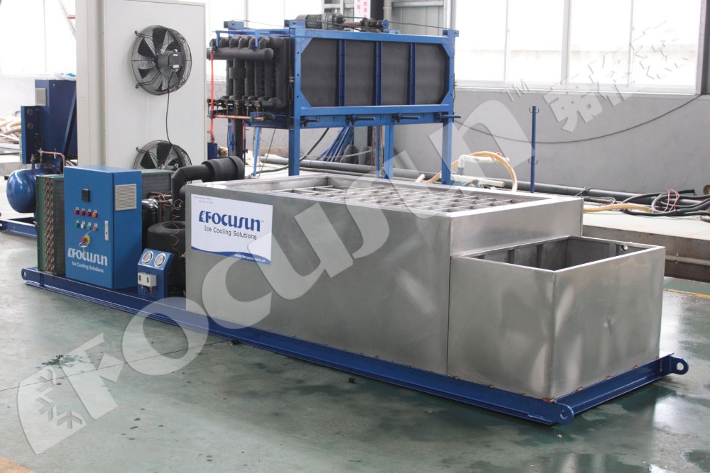 Hotels Brine System Ice Block Ice Machine Maker with Engine Core Components in 2022