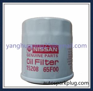 Quality China 15208-65F0A 1520865F0A Auto Engine Vehicle Oil Filter wholesale