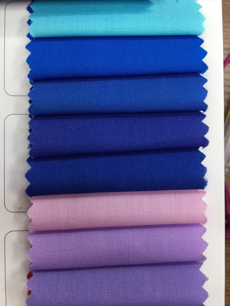 Pattern Solids Flame Retardant Polyester Twill Fabric for Home Textile Uniforms