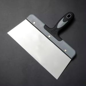 Quality Construction Tools Drywall Stainless Steel Mirror Polished Stainless Steel Tapping Scraper wholesale