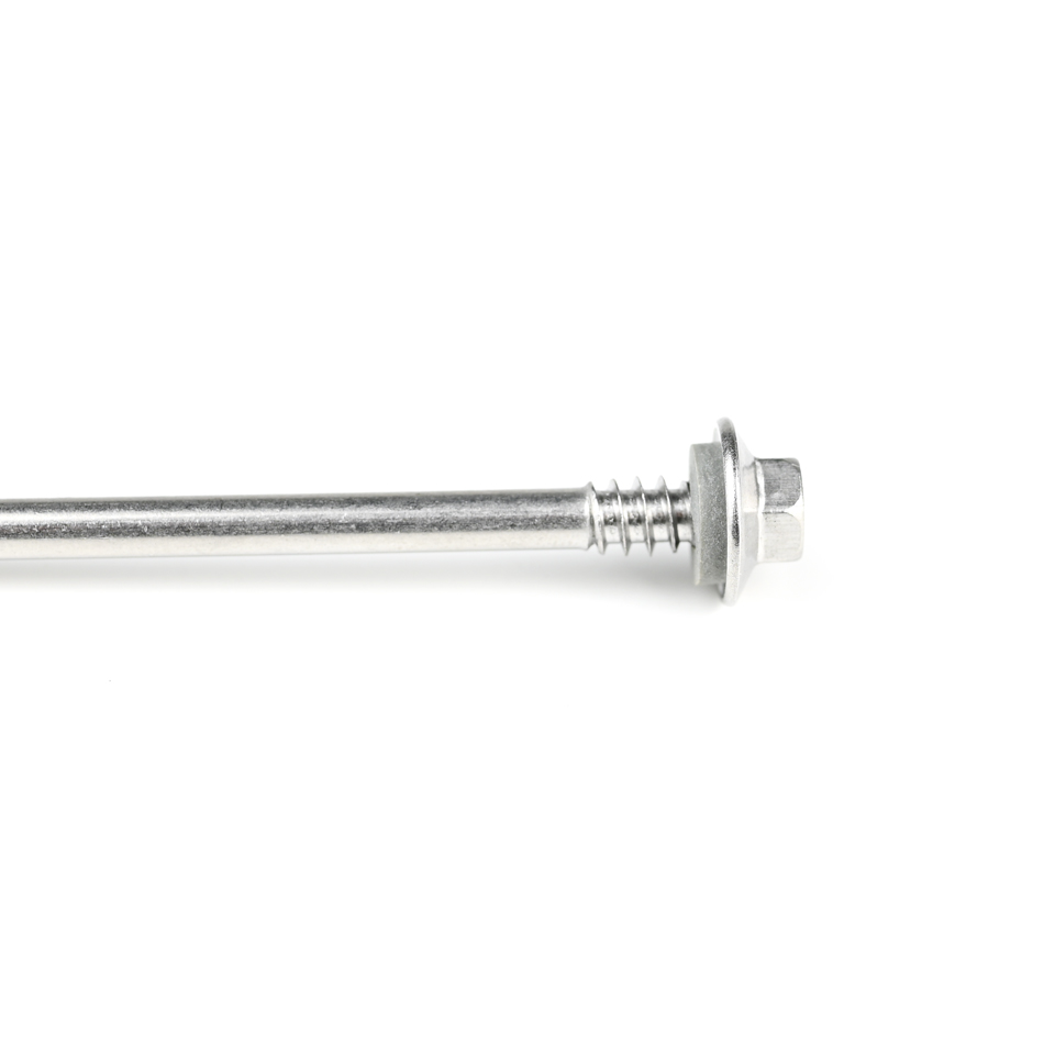 Ruspert Finish 5.5x140mm 410 SS Hexagon Head Self Drilling Screw for Roofing Insulation