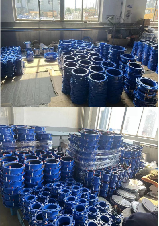 Pvc Pipe DI Flexible Ductile Iron Universal Flange Adaptor Wide Range