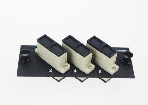 Quality 3 Ports Fiber Optic Cable Assembly Fiber Optic Adapter / Patch Panel For SC Adapter wholesale