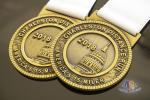 Distance Run Custom Made Kids Metal Marathon Medals , Despoke Gold Medallions