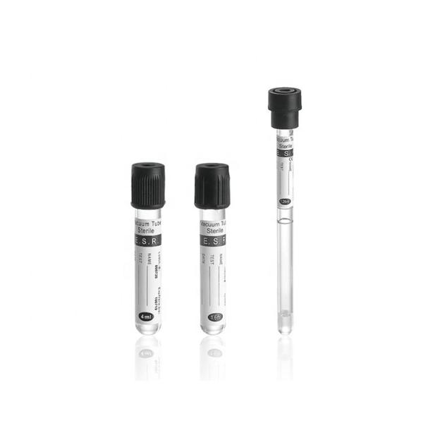 Medical Disposable Vacuum Blood Collection Sodium Citrate Tube 1.6ml 2.4ml ESR