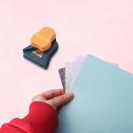 Colorful Mini Corner Rounder Punch R5mm for Office Stationery Card Photo Paper