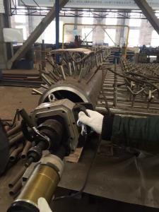 Quality Chemical Plant Tube Chamfering Machine , Automatic Electric Pipe Cutting Machine wholesale