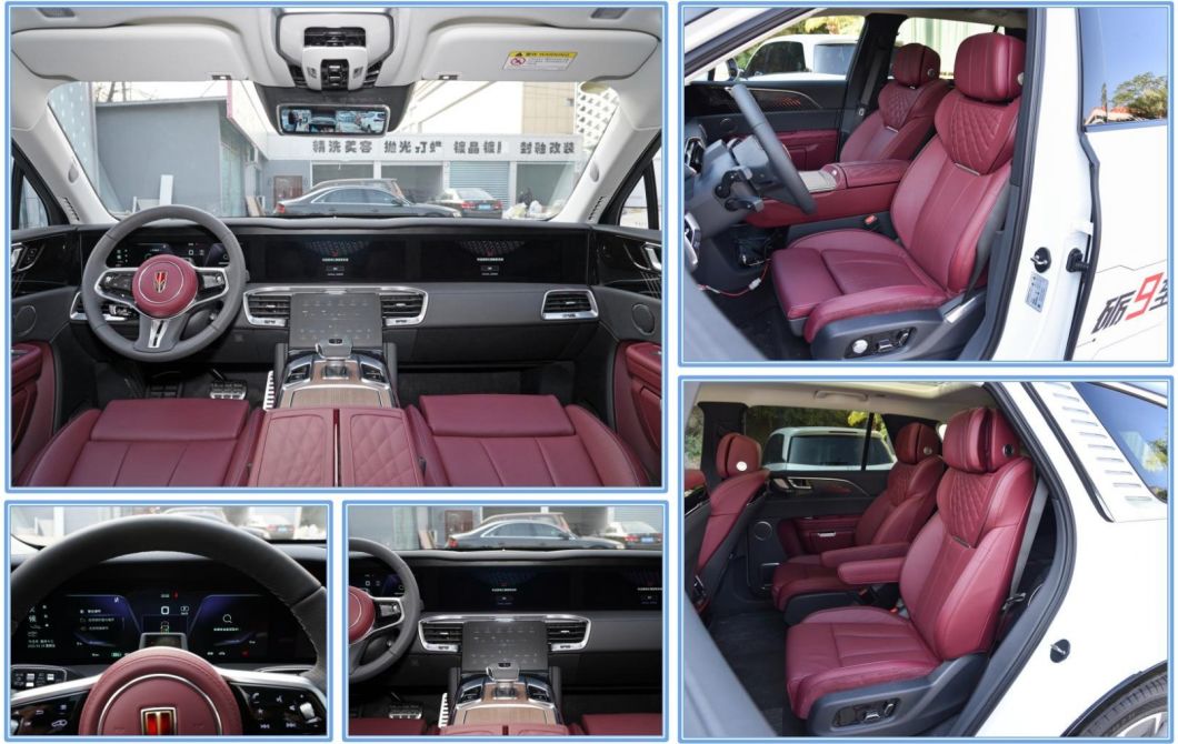 2022 Hongqi E-HS9 4/6/7 Seat Used Car High-Speed New Energy Electric Car E-HS9 The Longest Range Electric Car Sell