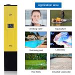 Yieryi Pocket Pen Water PH Meter Digital PH Tester PH-009 IA 0.0-14.0pH for