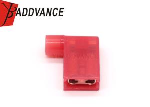 Quality FLDNY1.25-250 Female Quick Disconnects Insulated Crimp Disconnectors Red Flag Terminal wholesale
