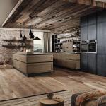 YALIG Melamine Kitchen Cabinet Kitchen Furniture Set with Customized Veneer