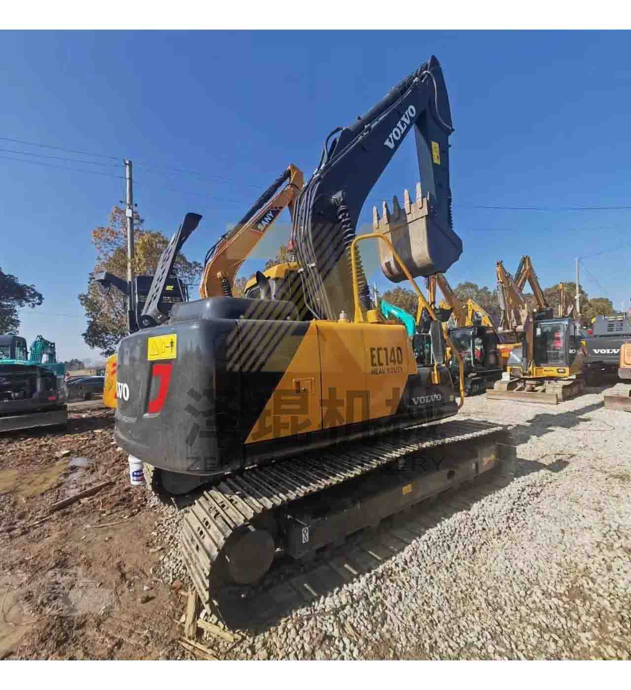 Volvo EC140DL Excavator Used Well Maintained D3.8E Engine 14 Ton Operating Weight