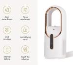 Wholesale Leafless Electric Mist Fan 2200mAh Large Battery Well Design Cold Mist