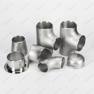 DIN Standard YUHAO Stainless Steel Fittings For Petrochemical Industry Customizable SS Butt Welded Pipe Fittings