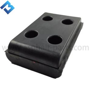 Quality S800 2484384 finisher rubber track pads rubber track shoe 2484384 track paver pad wholesale