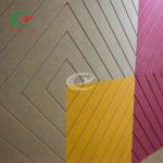 V Groove Cutting Felt Acoustic Panels Wall Soundproof Odorless