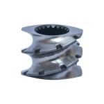 Extruder Machine SME Screw Element And Barrel Twin Screw Extruder Parts 350mm