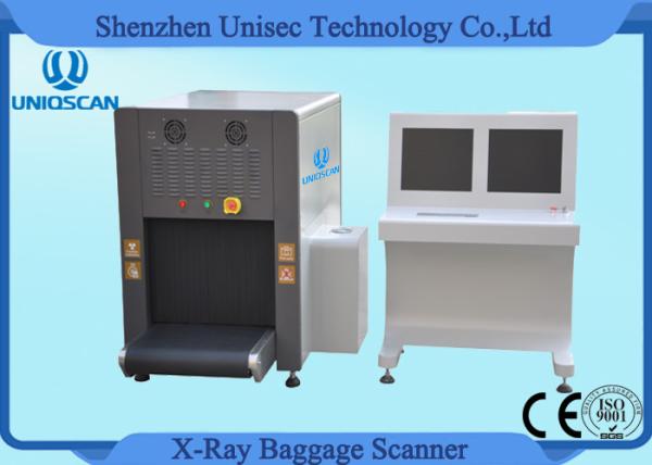 ISO1600 Film Duel View SF6550D Security Baggage Scanner 38AWG , 40mm Steel
