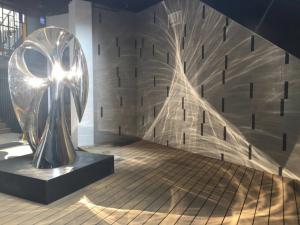Quality Mirror Stainless Steel Sculpture , Stainless Steel Abstract Sculpture wholesale