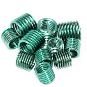Quality Free Running Type Coil Thread Insert Green Stainless Steel Material wholesale