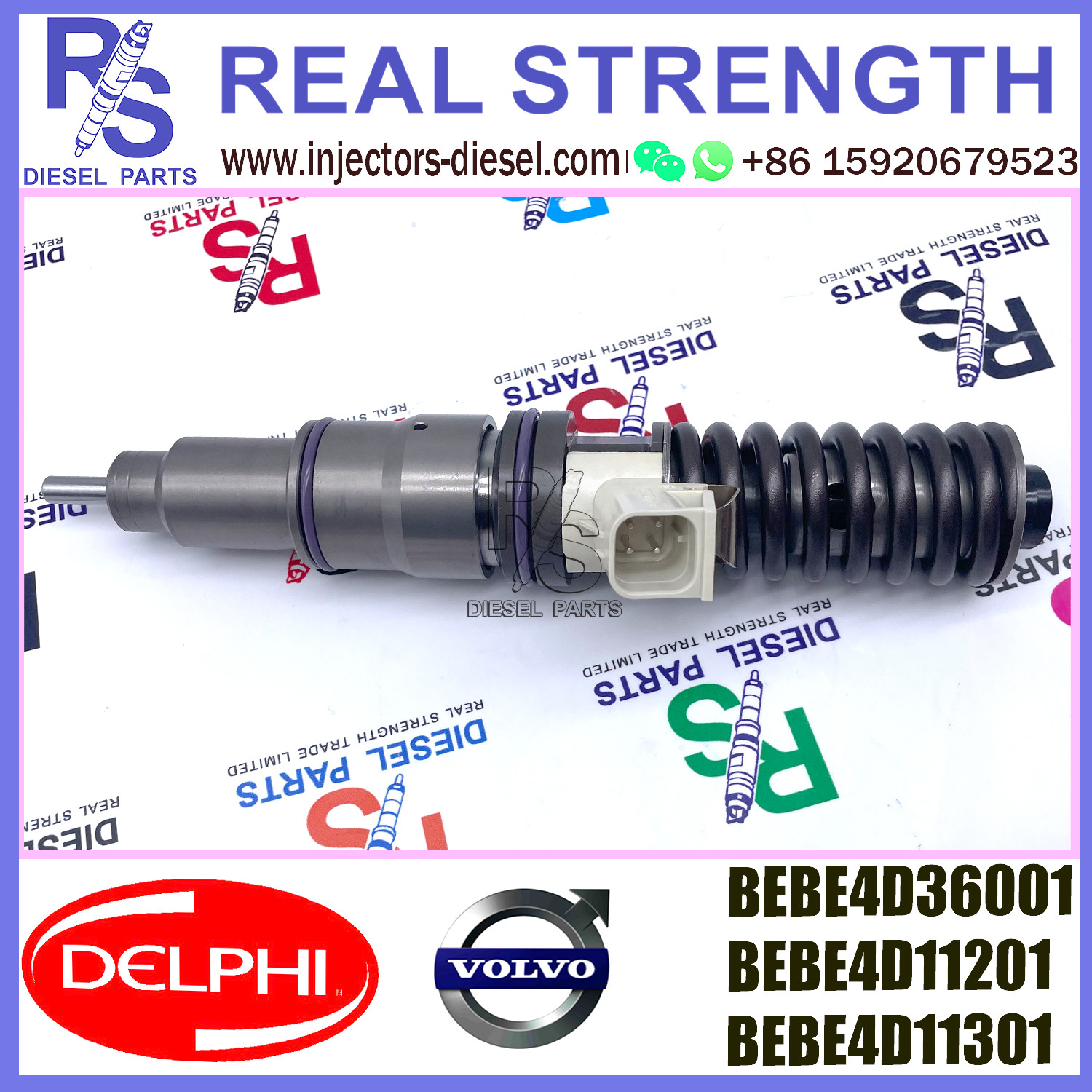 DELPHI 4pin BEBE4D36001 BEBE4D11001 Diesel pump Injector BEBE4D11201 BEBE4D11301 E3.18 for V-O-L-V/RENAULT MD9