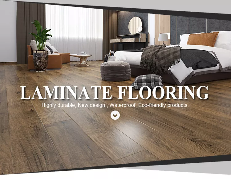 Project Solution Capability Wood Grain Laminate Flooring for Economic Solutions