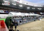 Waterproof Sports Events 15m Clear Double Layer Tent