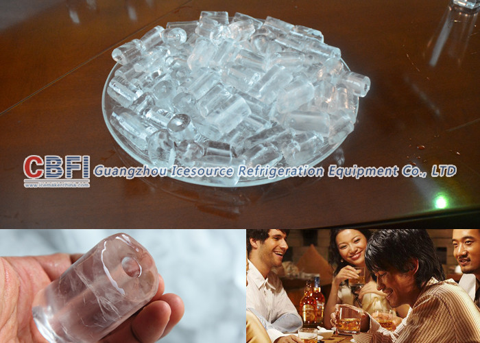 PLC Touch Screen Control Ice Tube Machine Crystal Ice Tube Maker Bitter Compressor