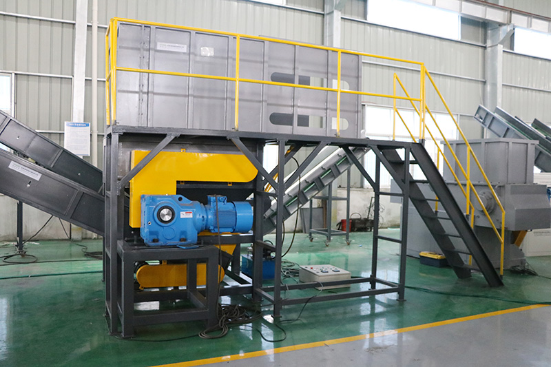PET Bottles Bales Unpacking Machine