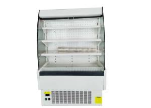 Quality Grab And Go 70cm Refrigerated Curved Merchandiser Cooler White wholesale