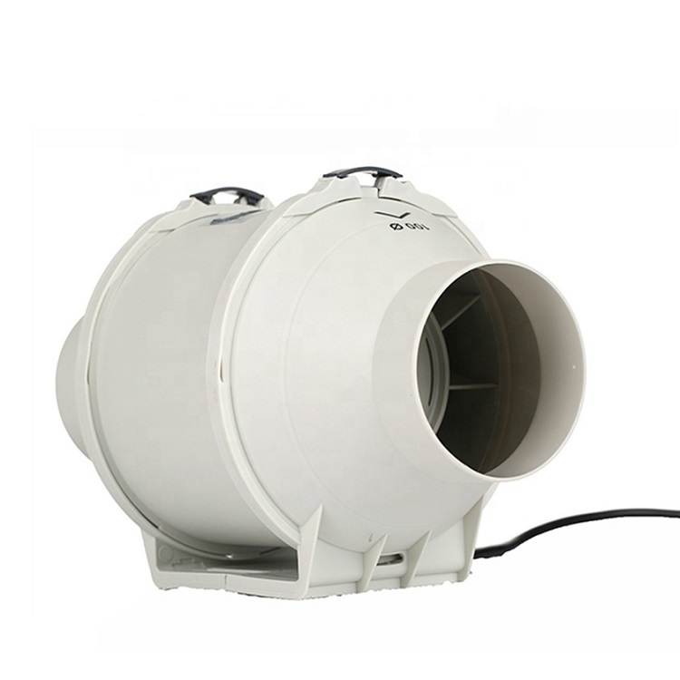 6 Inch Inline Duct Mixed Flow Variable Speed Controller Ventilation Fan for Grow Tent