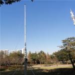 Anodized 6063 Aluminium 40ft Telescopic Antenna Mast Portable