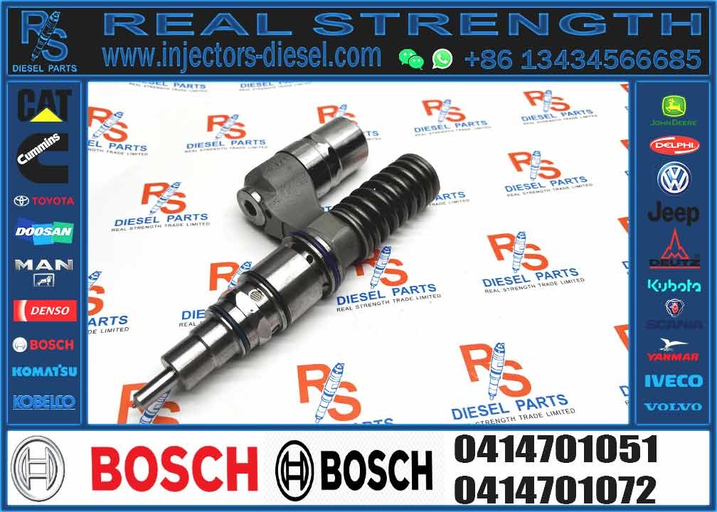 Original New Common Rail Fuel Injector 0414701072 0414701051 For Scania R440