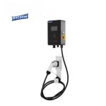 Level 2 Mode 2 Ev Charger Station 14KW 7kw Single Gun Type 2 Electric Vehicle