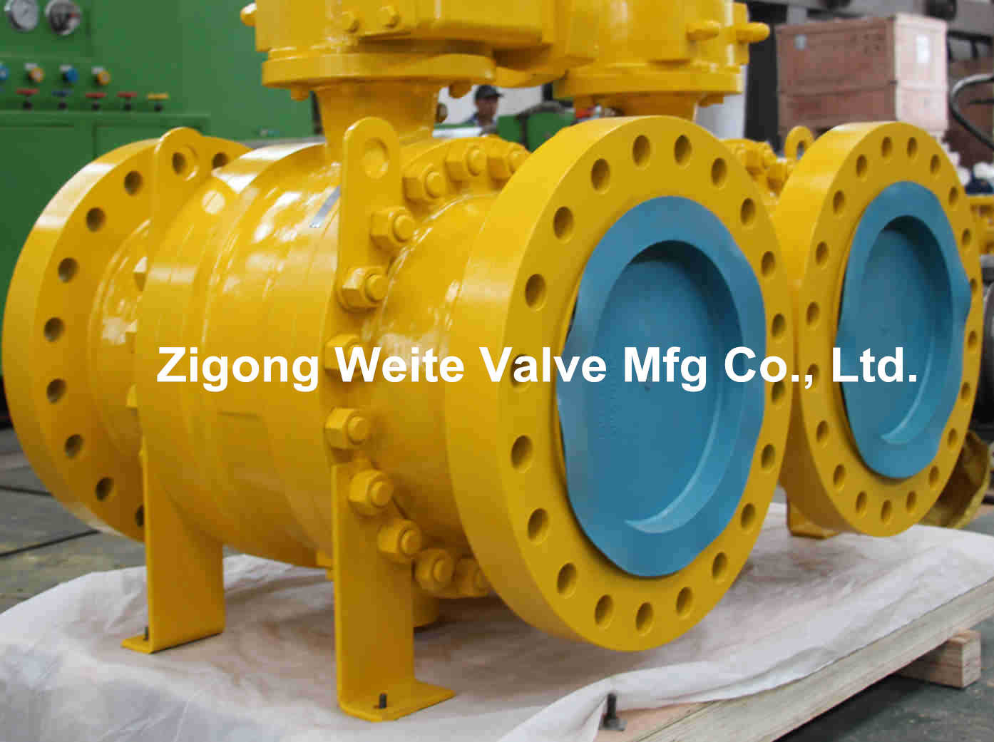 Class 600 Trunnion Mounted Ball Valve WCC Ball Valve Reduced Bore