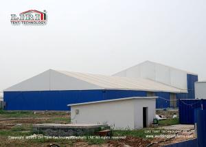 Quality Blue Color 1000 Square Meter Warehouse Marquee Canopy Tent With Steel Sandwich Panels wholesale