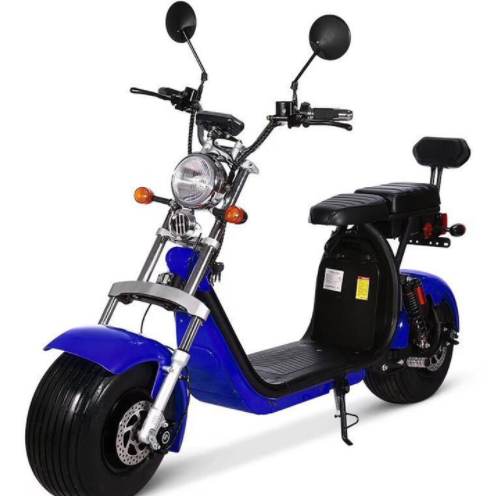 1500w Electric Scooter 60v 12Ah 60 Mile Range 2 Wheel For Adult Rock Board