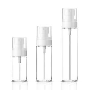 Quality 2 Oz Clear Plastic Spray Bottles 30ML 60ML 100ML Travel Size Bottle Set wholesale