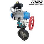 Pneumatic Control Butterfly Valve Clamp End
