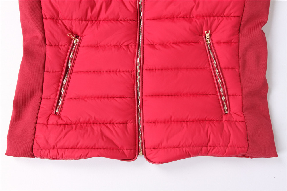 Junior ladies coats, Women's padded jacket, Fashion design, Fur lining, Metal zipper