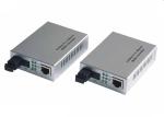 10 / 100M Fiber Optic Ethernet Converter , Single Mode Fiber Media Converter