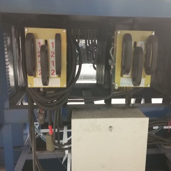 PLC Screen Geoponics Stainless Steel Welding Machine , 130mm Mesh Length Wire Welding Machinery