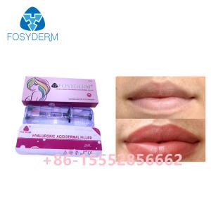 Quality 2ml Fosyderm Dermal Filler Hyaluronic Acid For Lips Enhancement wholesale