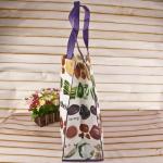 Decorative Pattern Gift Non Woven Shopping Bag Textured Tote Non Woven Cloth