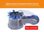 Auto Electric Tape Dispenser 240V Non Adhesive Tape Cutter Machine