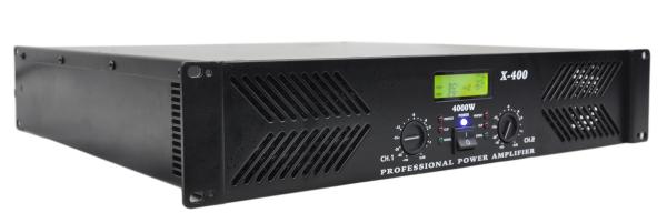 Professional High Power Amplifier 2 channel 2U 400W X Series X-400 , DJ